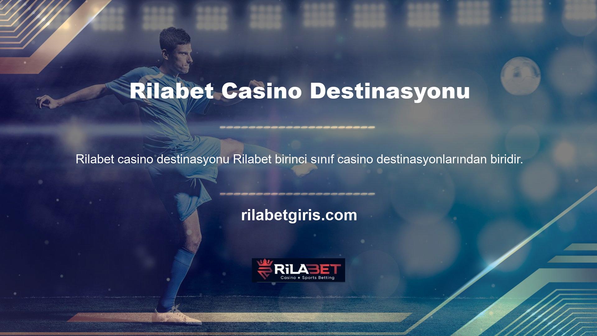 Rilabet böyle bir uygulaması yok